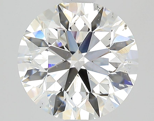 1.3 carat G-SI1 Excellent cut Natūralus Round Deimantas (1)