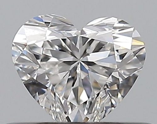 0.3 carat F-VVS1 Natūralus Heart Deimantas (1)