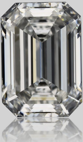 0.41 carat E-VS1 Natūralus Emerald Deimantas (1)