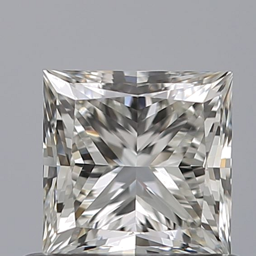 0.7 carat I-VVS2 Natūralus Princess Deimantas (1)