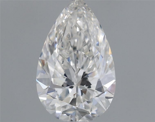 0.52 carat D-VS2 Natūralus Pear Deimantas (1)