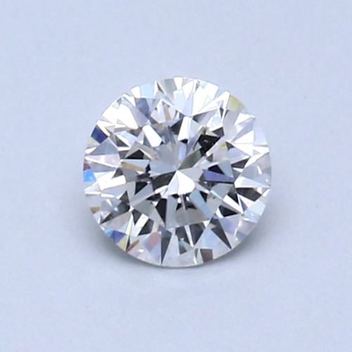 0.51 carat E-SI1 Very Good cut Natūralus Round Deimantas (1)
