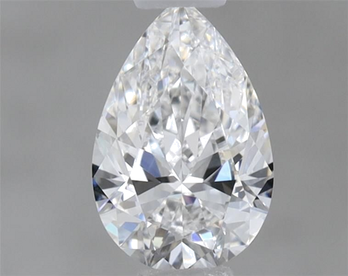 0.45 carat E-SI1 Natūralus Pear Deimantas (1)