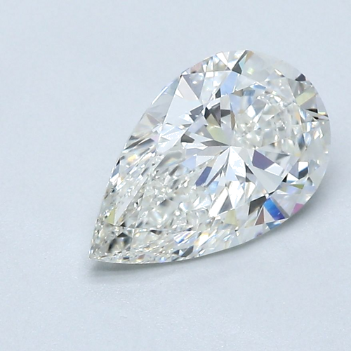 1.5 carat H-VS1 Natūralus Pear Deimantas (1)