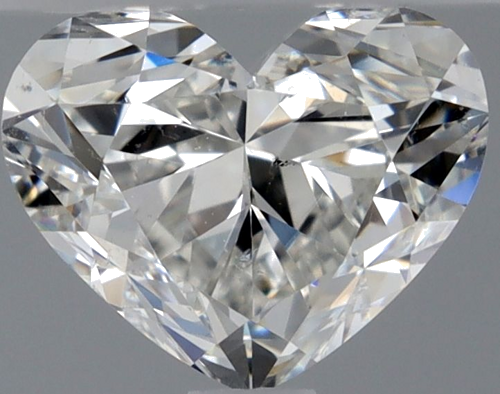 1.0 carat H-SI1 Natūralus Heart Deimantas (1)