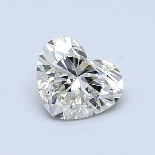 0.7 carat K-VS2 Natūralus Heart Deimantas (1)