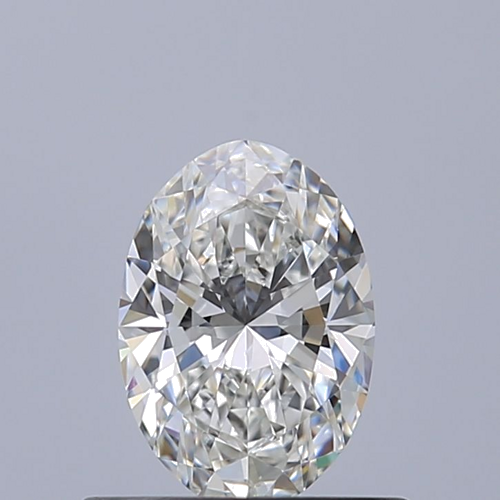 0.5 carat G-VVS1 Natūralus Oval Deimantas (1)