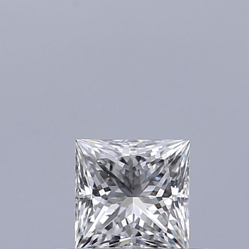 0.3 carat E-VVS2 Natūralus Princess Deimantas (1)