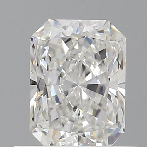 0.6 carat F-VVS1 Natūralus Radiant Deimantas (1)