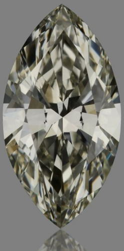 0.41 carat K-SI1 Natūralus Marquise Deimantas (1)