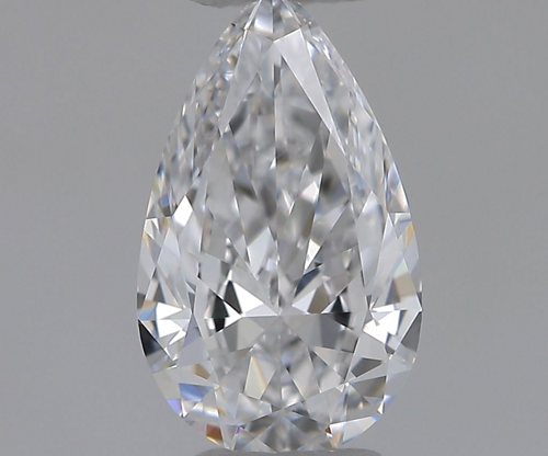 0.4 carat D-VVS1 Natūralus Pear Deimantas (1)