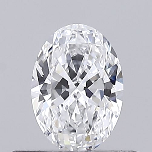 0.32 carat D-VVS1 Natūralus Oval Deimantas (1)