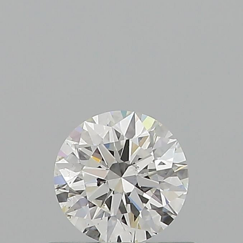 0.56 carat G-SI1 Excellent cut Natūralus Round Deimantas (1)