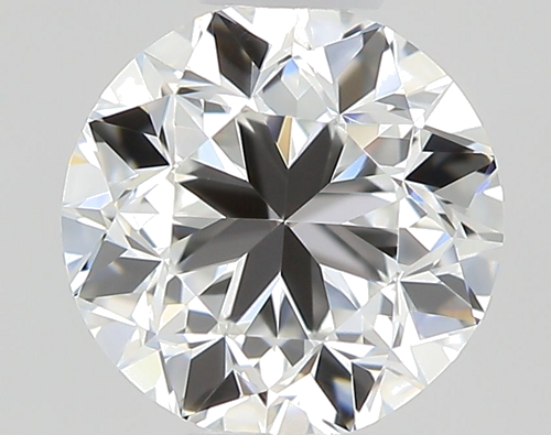 0.5 carat F-VVS1 GD cut Natūralus Round Deimantas (1)
