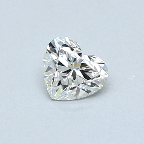0.4 carat H-VS2 Natūralus Heart Deimantas (1)