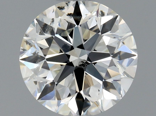 0.81 carat I-SI2 Excellent cut Natūralus Round Deimantas (1)