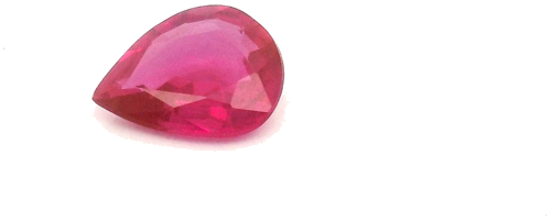 0.28 carat RED Pear Rubinas (1)