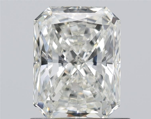 1.0 carat I-VVS2 Natūralus Radiant Deimantas (1)