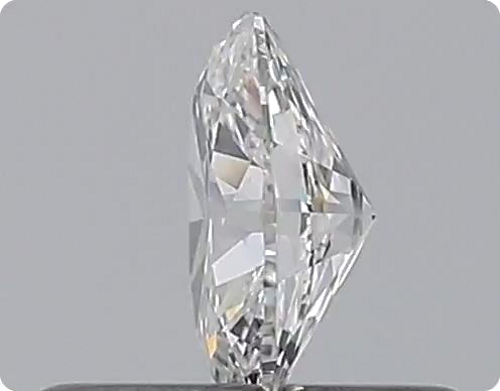 0.31 carat F-SI1 Natūralus Oval Deimantas (1)