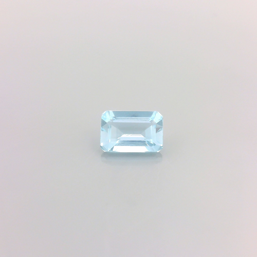 0.52 carat BLUE STEP cut Octagonal Aquamarine (1)