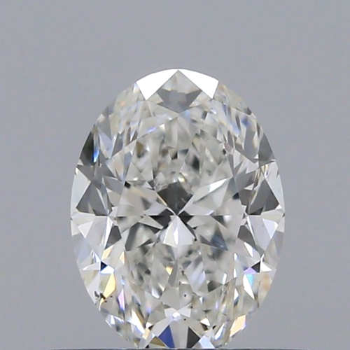 0.51 carat G-SI1 Natūralus Oval Deimantas (1)