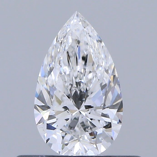 0.4 carat E-SI1 Natūralus Pear Deimantas (1)