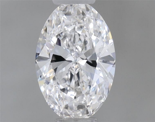 0.42 carat D-VVS1 Natūralus Oval Deimantas (1)