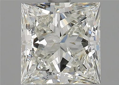 1.64 carat I-VVS2 Natūralus Princess Deimantas (1)
