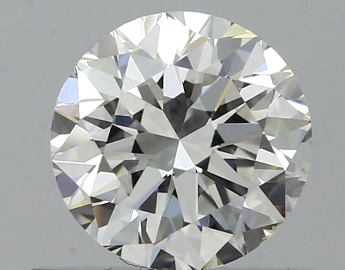0.5 carat F-SI1 Very Good cut Natūralus Round Deimantas (1)