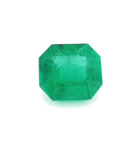 4.56 carat GREEN STEP cut Octagonal Smaragdas (1)