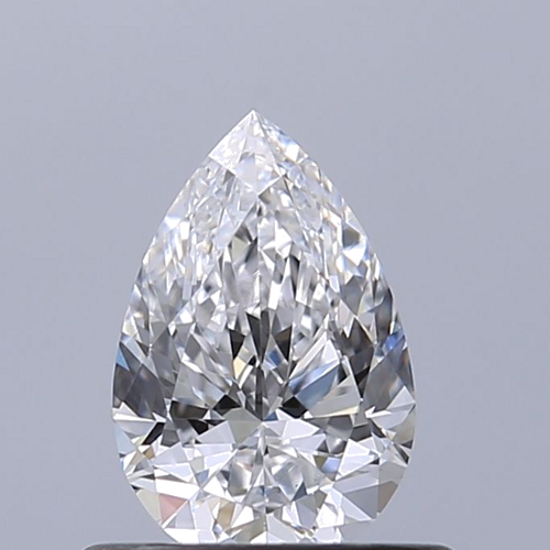 0.53 carat D-VVS2 Natūralus Pear Deimantas (1)