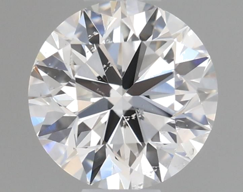 0.5 carat E-SI1 Very Good cut Natūralus Round Deimantas (1)