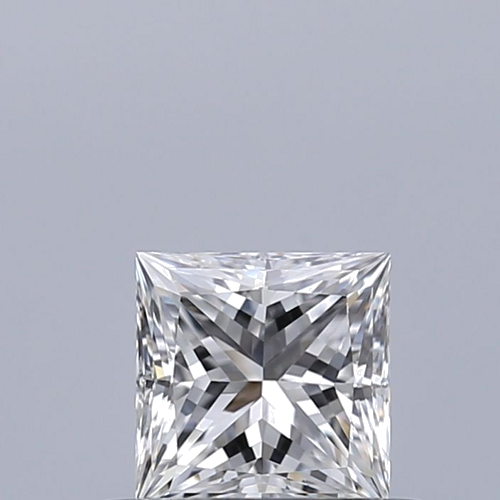 0.41 carat E-IF Natūralus Princess Deimantas (1)