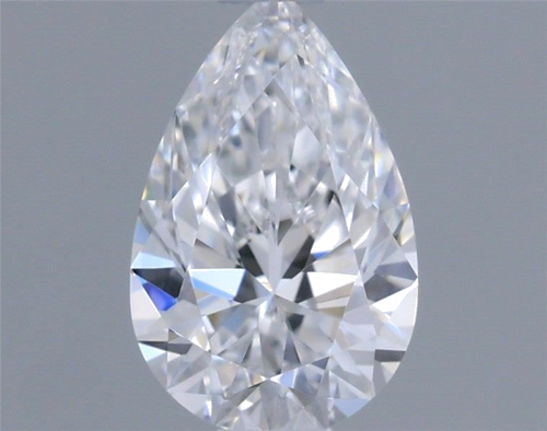 0.3 carat E-VS2 Natūralus Pear Deimantas (1)