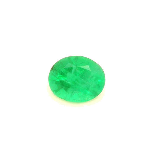 0.33 carat GREEN Oval Smaragdas (1)