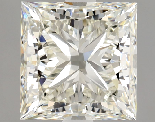 2.04 carat K-VVS1 Natūralus Princess Deimantas (1)