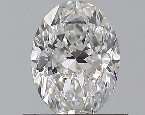 0.7 carat E-SI2 Natūralus Oval Deimantas (1)