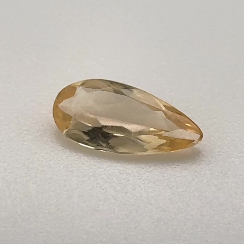 0.54 carat YELLOW Pear Topaz (1)