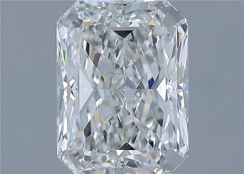 1.51 carat G-VVS1 Natūralus Radiant Deimantas (1)