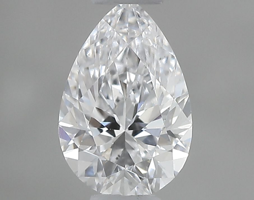 0.31 carat D-VS2 Natūralus Pear Deimantas (1)