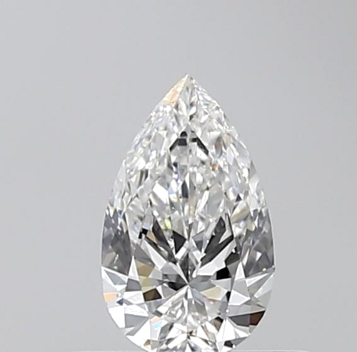 0.4 carat E-VS2 Natūralus Pear Deimantas (1)