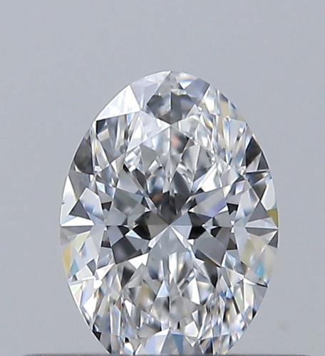 0.35 carat D-VVS1 Natūralus Oval Deimantas (1)