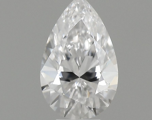0.23 carat D-VVS2 Natūralus Pear Deimantas (1)