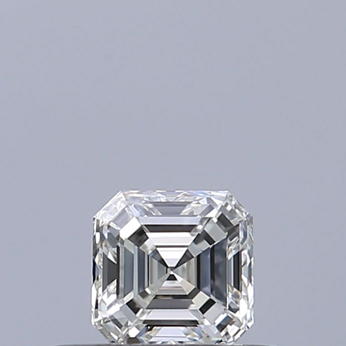 0.3 carat G-VVS2 Natūralus Asscher Deimantas (1)