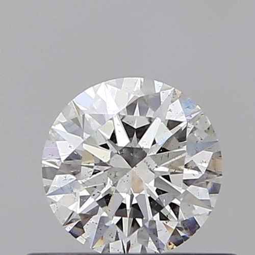 0.45 carat G-SI2 Excellent cut Natūralus Round Deimantas (1)