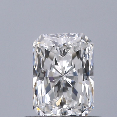 0.51 carat F-VVS1 Natūralus Radiant Deimantas (1)