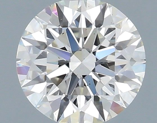 0.52 carat H-VS2 Excellent cut Natūralus Round Deimantas (1)