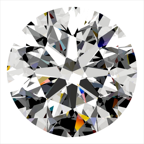 0.32 carat H-VVS2 Excellent cut Natūralus Round Deimantas (1)