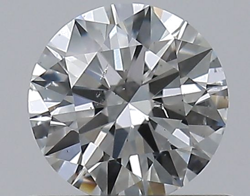 0.51 carat G-SI1 Excellent cut Natūralus Round Deimantas (1)