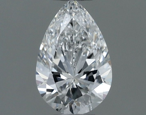 0.5 carat G-VS1 Natūralus Pear Deimantas (1)